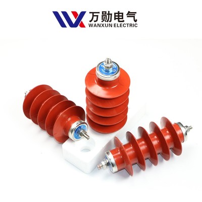 万勋10KV高压避雷器HY5WS-17/50 YH5WZ-17/45 17KV支柱 避雷器图3