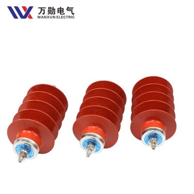 万勋批发10kv高压避雷器 YH/HY5WZ-17/45复合金属氧化锌避雷图2