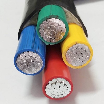 国标70三相五线VLV3X95+2*50/120/185/240/300平 方铝芯电缆线阻燃图5