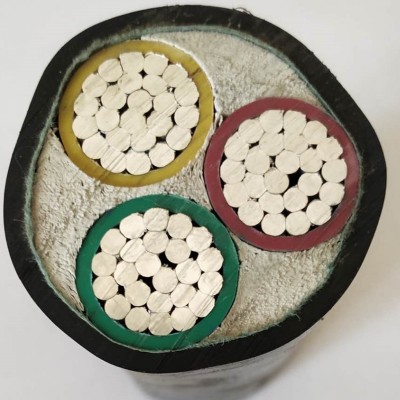 国标70三相五线VLV3X95+2*50/120/185/240/300平 方铝芯电缆线阻燃图4