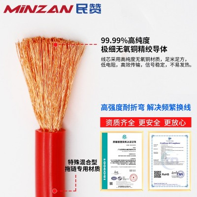 PV1-F4光伏直流电缆46/16/10平方耐高低温国标太阳能发电专用线材图3