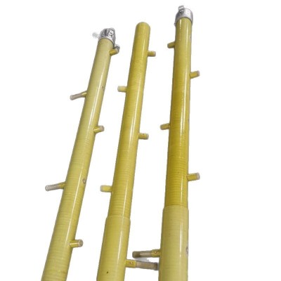 带电作业独脚挂梯线路检修防潮绝缘独角爬梯可拆卸绝攀登作业梯图4