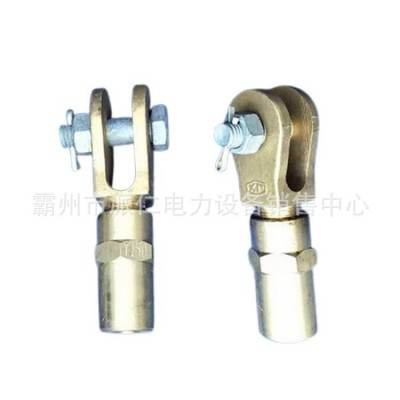 DC型承力索吊弦线夹接触线终端锚固线夹锥套型齿型双耳楔型线夹图5