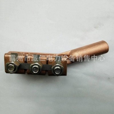 接触线与汇流排连接金具接触线电连接线夹JX型铁路接触网配件图4