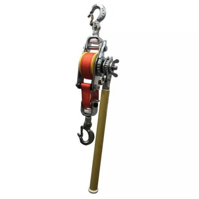 带电作业张紧导线收紧器绝缘紧线器钢铝绞线紧固器棘轮式牵引器图5