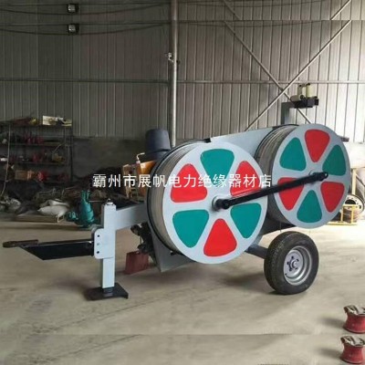 电力导线张力机液压导线放线机主动式牵引机0.75吨磨芯式牵张机 1件图2