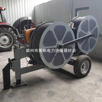 电力导线张力机液压导线放线机主动式牵引机0.75吨磨芯式牵张机 1件图5