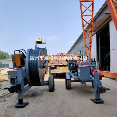 电力导线张力机液压导线放线机主动式牵引机0.75吨磨芯式牵张机 1件图3