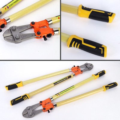 批发工业级24寸绝缘钳消防救援耐高压断线钳电缆绝缘剪钢筋 大力剪图4