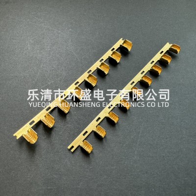 u型铜扣454接线端子连带u型压线扣端子接线扣端子dj454冷压端子图2