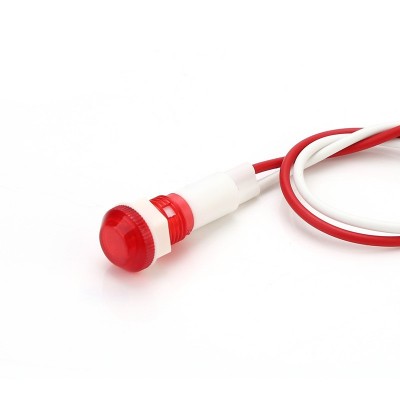 XD10-6开孔10mm塑料防水指示灯LED高亮工作电源信号灯3V-220V380V图4