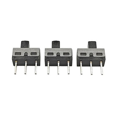 厂家供应 单排2档3脚 大电流SS12D10滑动开关电源控制拨动开关图3