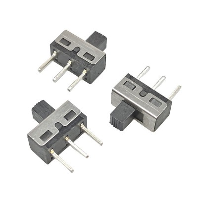 厂家供应 单排2档3脚 大电流SS12D10滑动开关电源控制拨动开关图4