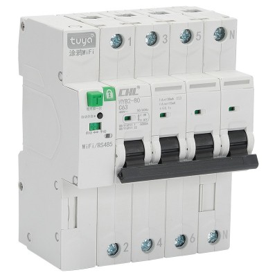 物联网外贸4Gwifi断路器涂鸦APP远程控制用电量出口漏 电保护开关图5