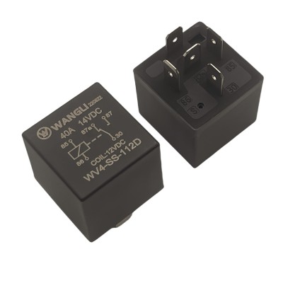 王利 WV4继电器 40A 5脚 12V 24V 36V 48V 60V 大功率 汽车继电器图5