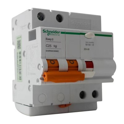 施耐德空气开关EA9断路器家用空开可选带漏电保护器2p63a家用批发图3