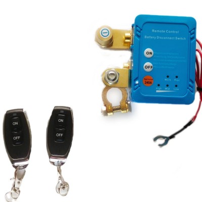 汽车电瓶断电开关手动断电防亏电漏电保护器智能电源总开关12V 24 10个图2