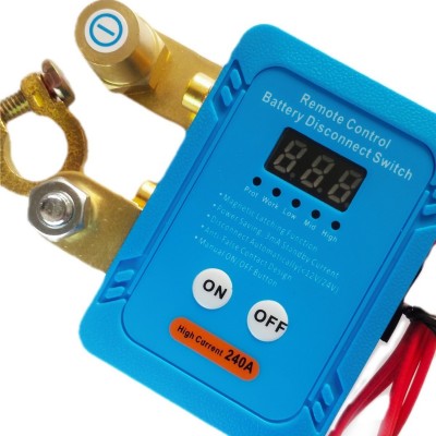 汽车电瓶断电开关手动断电防亏电漏电保护器智能电源总开关12V 24 10个图3