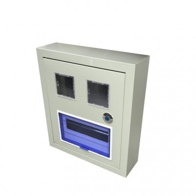 厂家直销PZ40单相明装电子式单项电表箱1户2户3户4户出租房配电箱图2