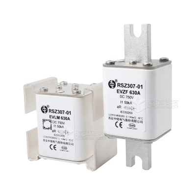 西安中熔RSZ307-01新能源电动汽车熔断器750V低压直流快速熔断器 1PCS图5