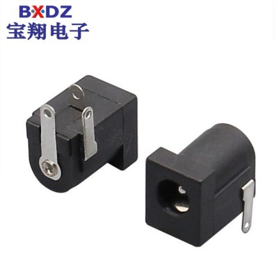 厂家直供DC插座DC-007/5.5*2.1/2.5镀金镀银大电流DC电源插座 2000只图3