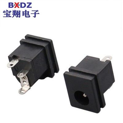 厂家直供DC插座DC-007/5.5*2.1/2.5镀金镀银大电流DC电源插座 2000只图4