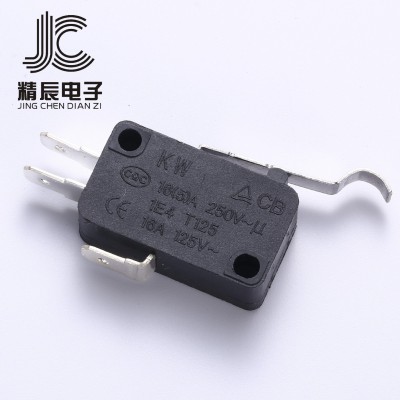 KW7-0微动开关 16A大电流 行程限位开关 KW7-1 按键点动微动开关 50个图3