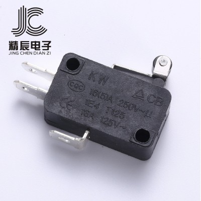 KW7-0微动开关 16A大电流 行程限位开关 KW7-1 按键点动微动开关 50个图4