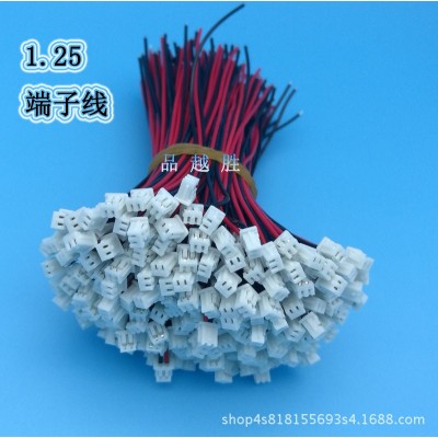 1.25/PH/XH端子线2.0/2.54间距2p耳机咪头喇叭线焊接线端子线加工图3