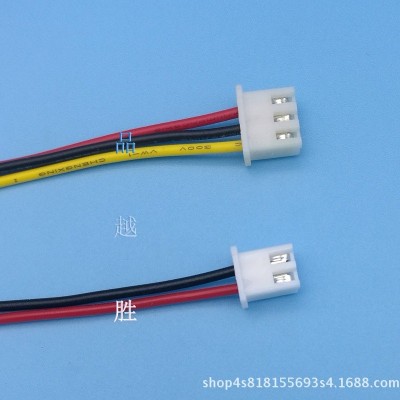 1.25红黑线束PH2.0单头连接线XH2.54端子线1.0 1.5硅胶线导线排线图3