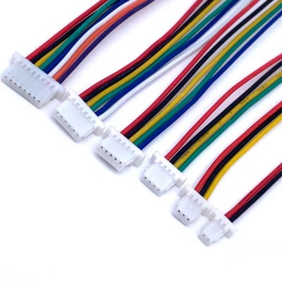 SH1.0间距端子线2p4p6p1571 28号单头红黑连接线100mm双头 电子线图5