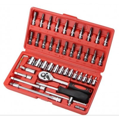 源头厂货 46件套组合套装工具汽修机械工具套装多功能拆卸车用 1套图4