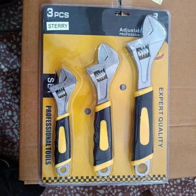 源头厂货 6-12寸活动扳手 锻打/仿锻耐用高碳活口手柄多用高碳钢 1盒图5