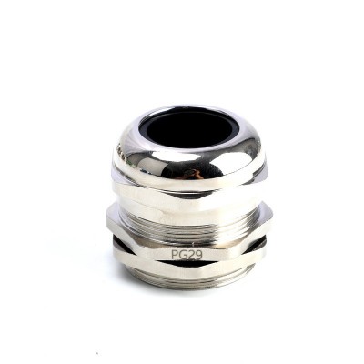 PG型金属电缆防水接头PG7 PG9 PG11PG19黄铜镀镍密封固定格葛兰头图5