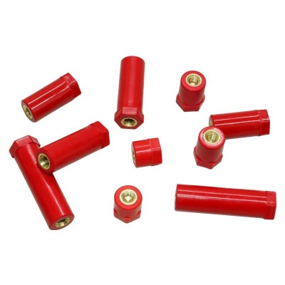 SB/JYZ20支柱式红色绝缘子BDMC纤维高强度新能源锂电池间隔 柱环保图3