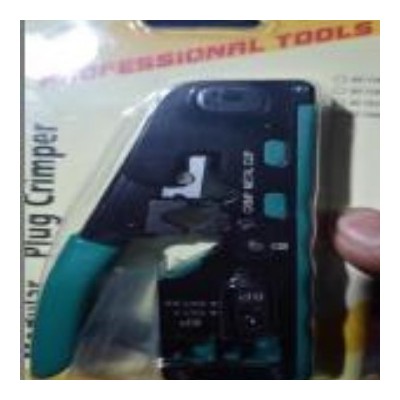 工厂直销电讯组合套装手动工具7类通孔燕尾夹RJ45多功能网线钳 1个图4