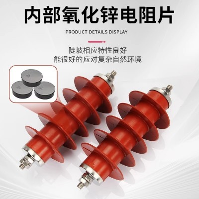 10kv氧化锌避雷器HY5WS-17/50高压金属避雷器外贸定制防雷设备图4