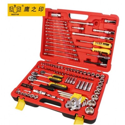 鹰之印 套筒棘轮扳手组合套装万用套头汽修维工具组套91401-91407 1套图2