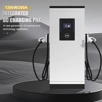 欧标120kw双枪直流充电桩快速新能源电动汽车充电桩Type2跨境O CPP 1台图2
