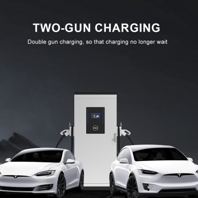 欧标120kw双枪直流充电桩快速新能源电动汽车充电桩Type2跨境O CPP 1台图4