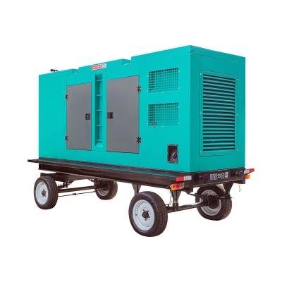 大泽动力100KW柴油发电机TO120000ETZ四轮拖车式三相电380 V大功率图5