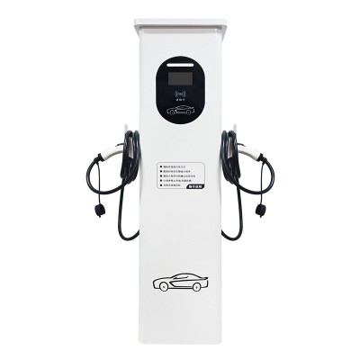 14KW双枪交流充电桩新能源充电桩商用运营收费建站钣金交流充电桩 1台图5