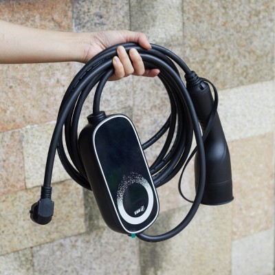 跨境便携式充电枪 3.5/7kw欧标Tpye2随车充16/32A蓝牙wifi APP版 200套图2