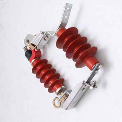 定制10KV高压可卸式氧化锌避雷器 HY5WS-17-50DL-TB 跌落式避雷器图2