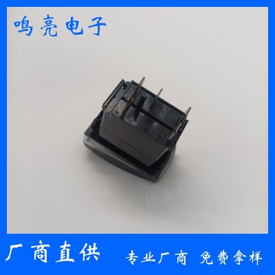 游艇汽车开关 五脚两档防水 船型开关 12V-24V开关 翘板开关图4