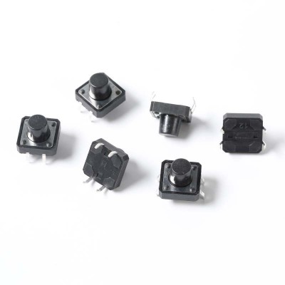 现货轻触开关12x12x9插脚耐温按键开关 立式四脚微动防水按钮开关图3