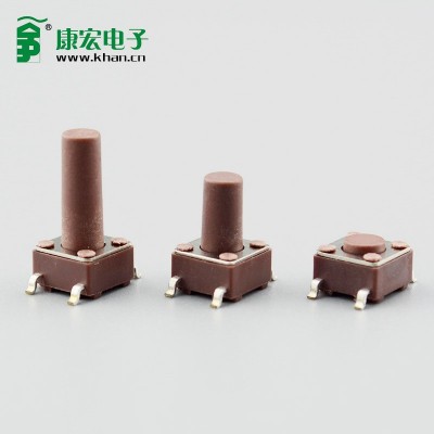 厂家热卖SMD轻触开关 贴片6*6*3.8 轻触开关 耐高温260度开关图4