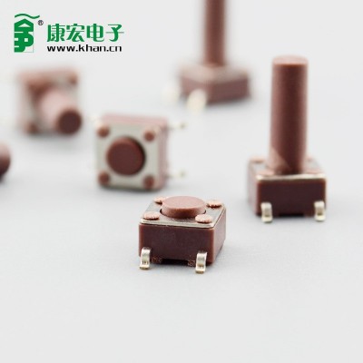 厂家热卖SMD轻触开关 贴片6*6*3.8 轻触开关 耐高温260度开关图2