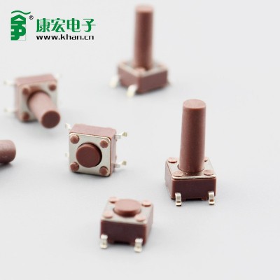 厂家热卖SMD轻触开关 贴片6*6*3.8 轻触开关 耐高温260度开关图3
