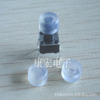 厂家直销轻触开关透明键帽,防水硅胶帽,配6*6开关帽 SC111 可批发图2